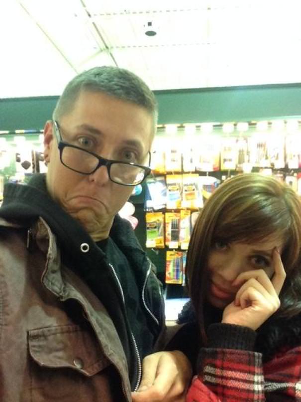 Lost My Phone In The Grocery Store. Found This Picture Upon Retrieval