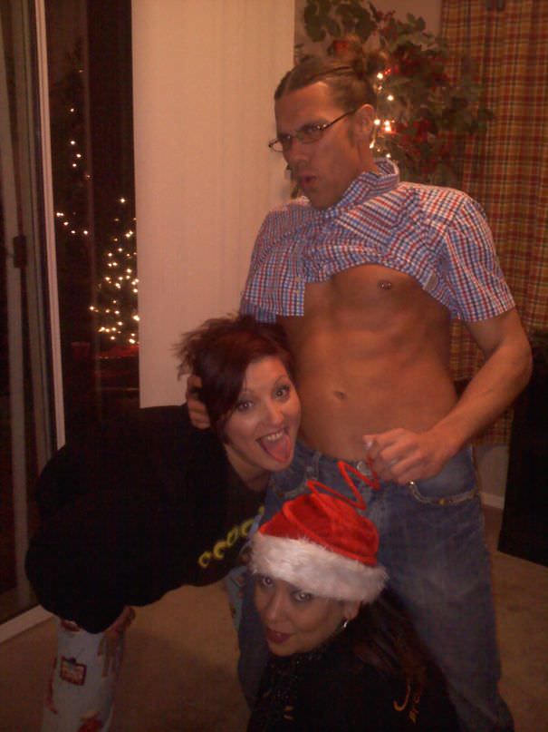 I Lost My Phone For About An Hour At A Christmas Party. Looking Through My Pictures, I Found This. I Don