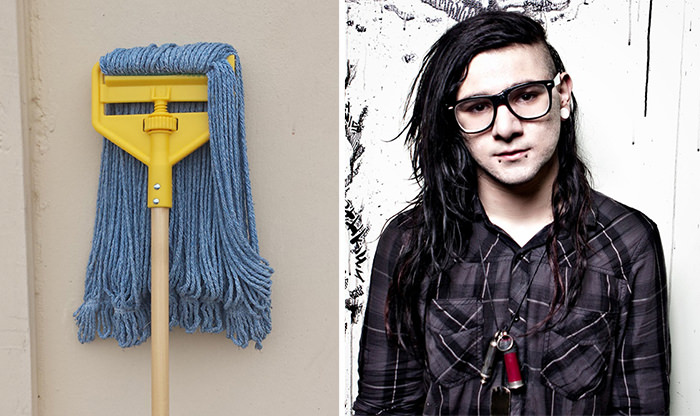  This Mop Looks Like Skrillex