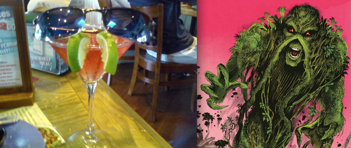 Martini Looks Like Swamp Thing