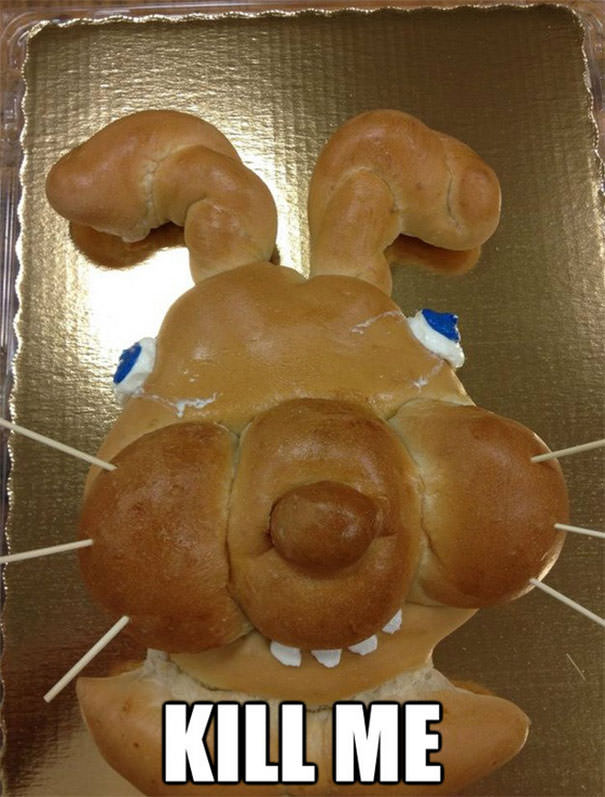  A Friend Of Mine Made This. The Eyes Slid Mid-Way Through Cooking The Thing