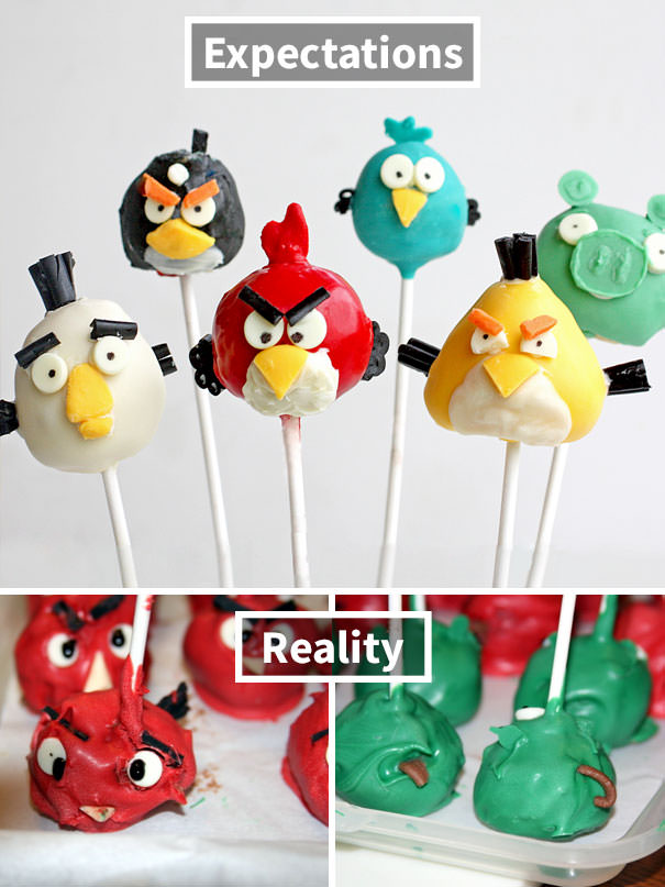 Angry Bird Cake Pop Poops