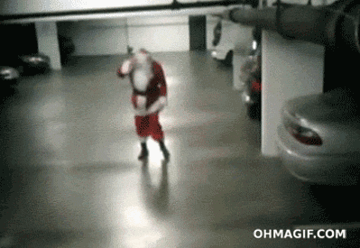 drunk santa