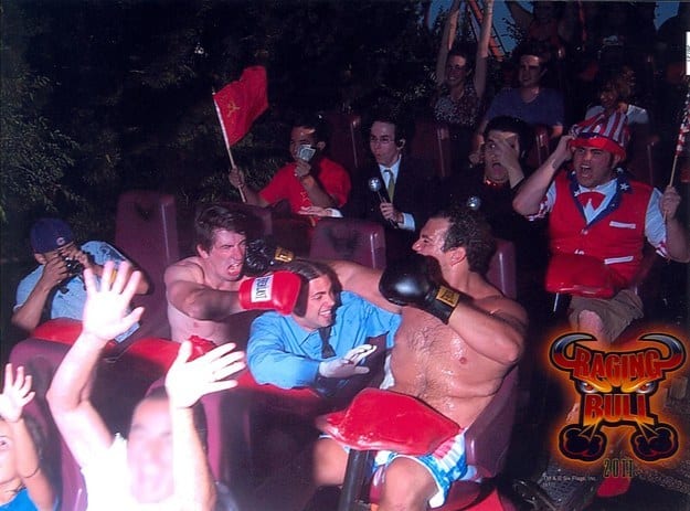 funny roller coaster photos boxing