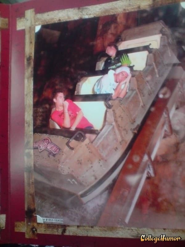 funny roller coaster photos sleepy