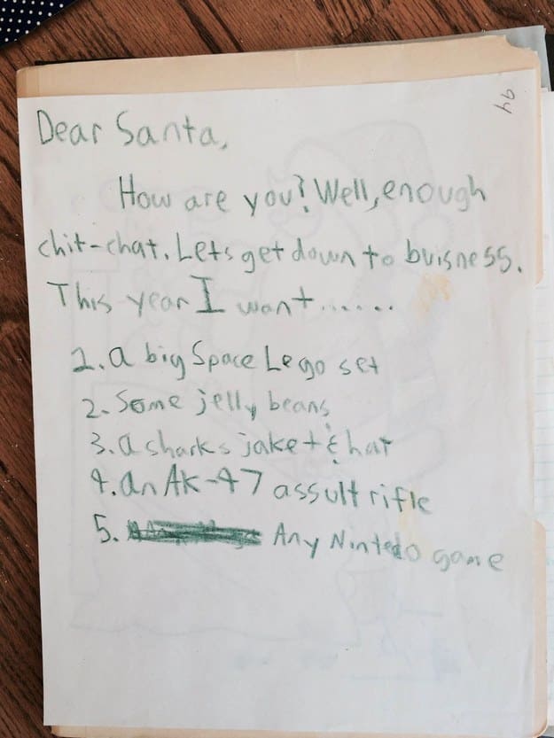 hilarious kids santa letters 14