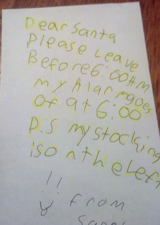 hilarious kids santa letters 6