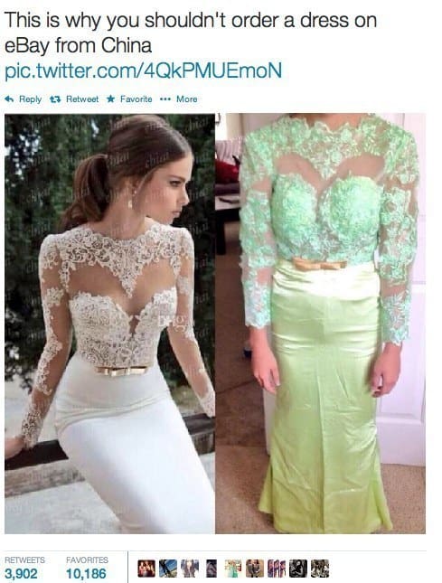 life fail wedding dress