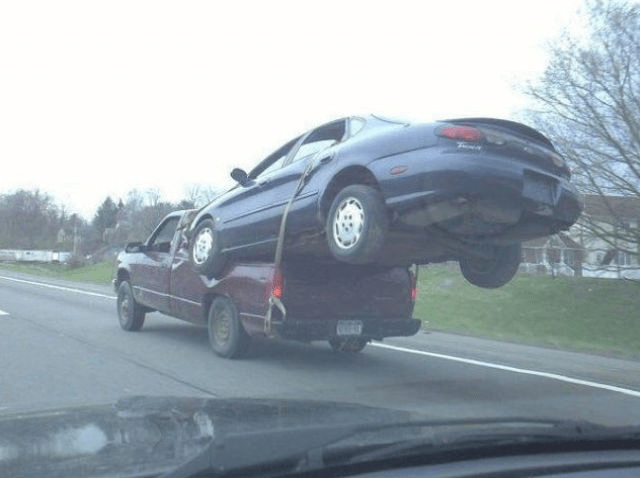 people carrying too much in car 10