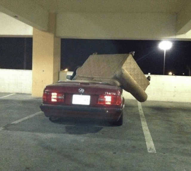 people carrying too much in car 4