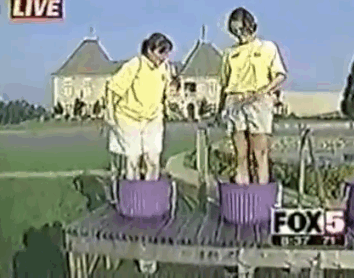 TV show off stacks it