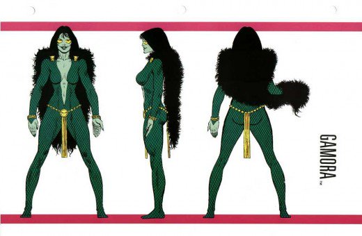 Resultado de imagen de original gamora marvel