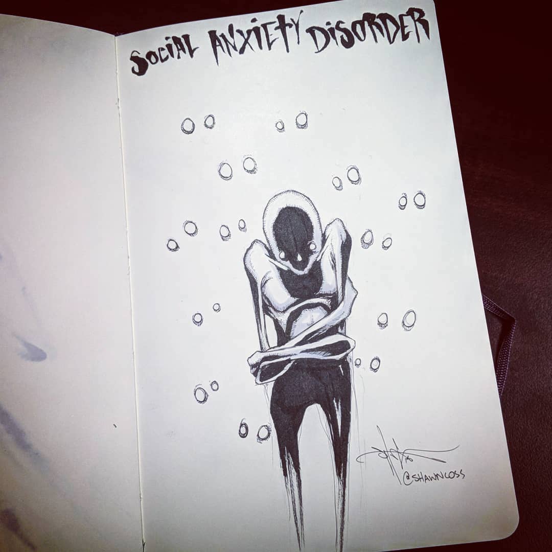 10 dessins de Shawn Coss pour mieux comprendre les maladies mentales. Vonjour