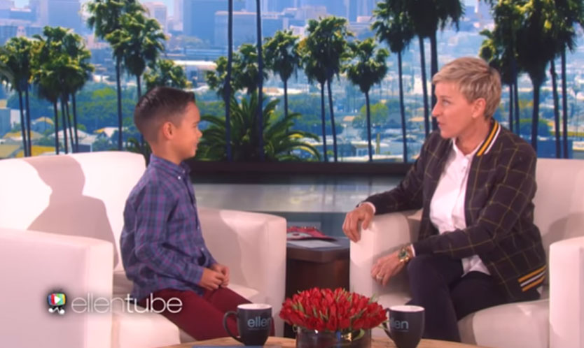 Boy Sang Ed Sheeran’s Song On The Ellen Show And Had No Idea The Singer ...