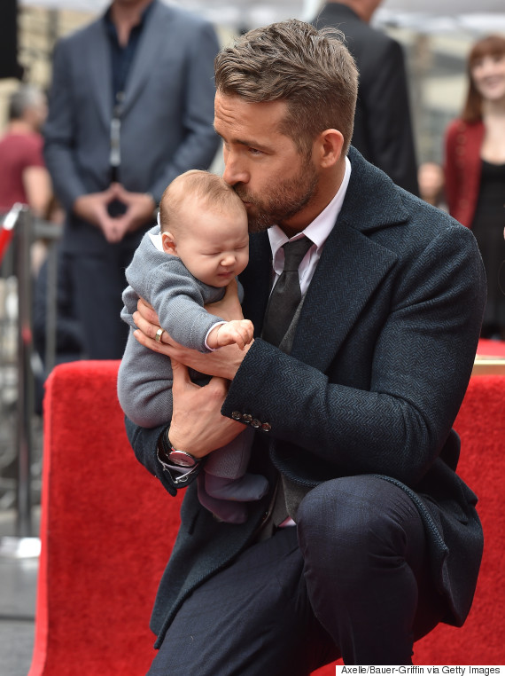 10+ Adorable Pictures Of Celebrity Dads With Their Children - Small Joys