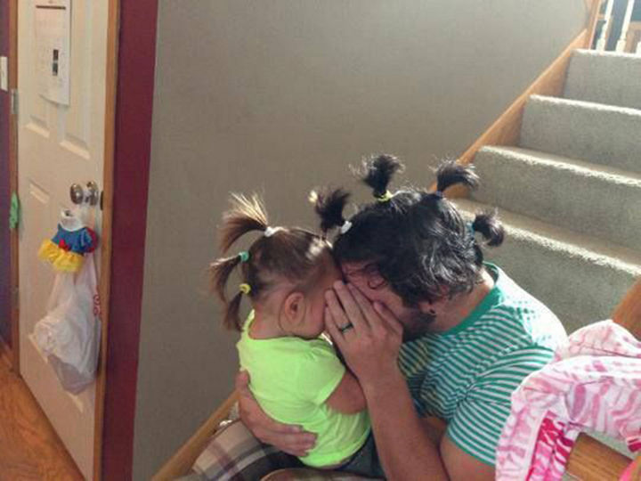 16 Super Dads Are Heroes to Their Kids - Happy being daddy