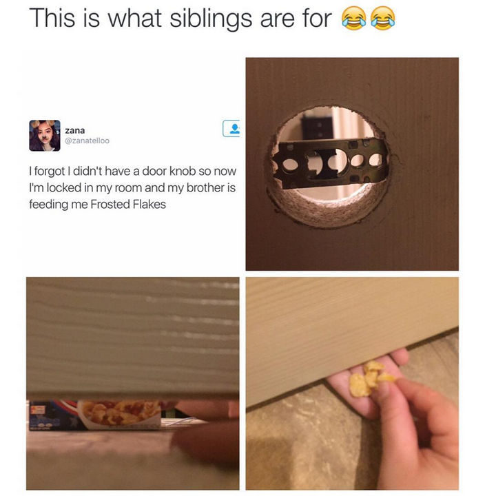 19 Photos of Growing Up With Siblings - They are always there to help when you