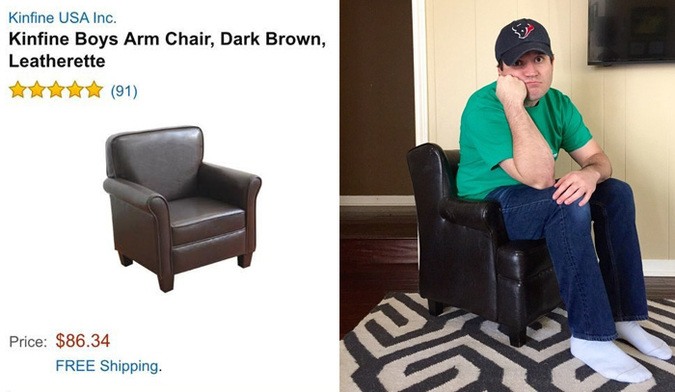 20 Hilarious Photos Of People Who Got The Exact Opposite Of What They Ordered Online