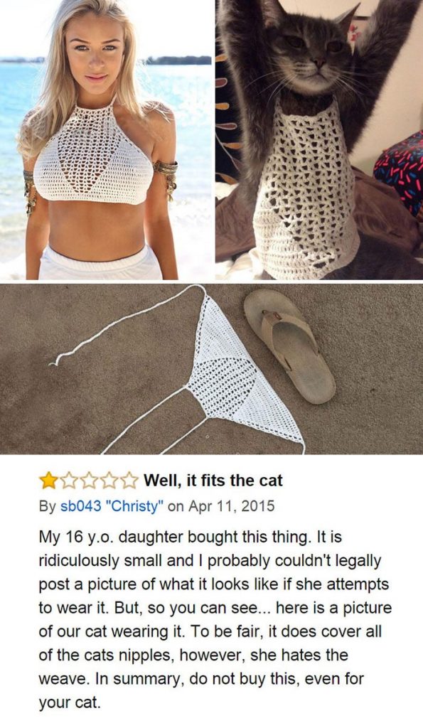 20 Hilarious Photos Of People Who Got The Exact Opposite Of What They Ordered Online