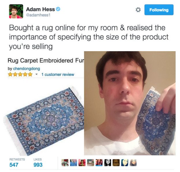 20 Hilarious Photos Of People Who Got The Exact Opposite Of What They Ordered Online