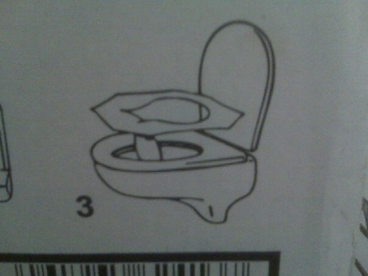 21 Everyday Life Hacks - Place the flap on toilet seat covers towards the front.