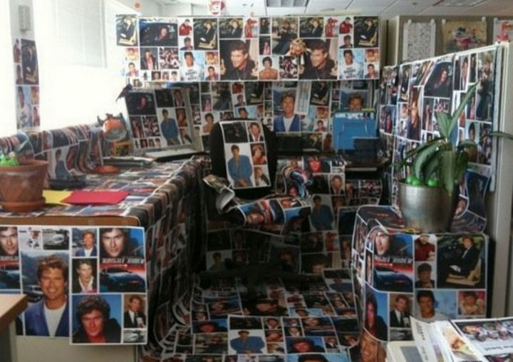 25 Office Pranks - For "The Hoff" fan.