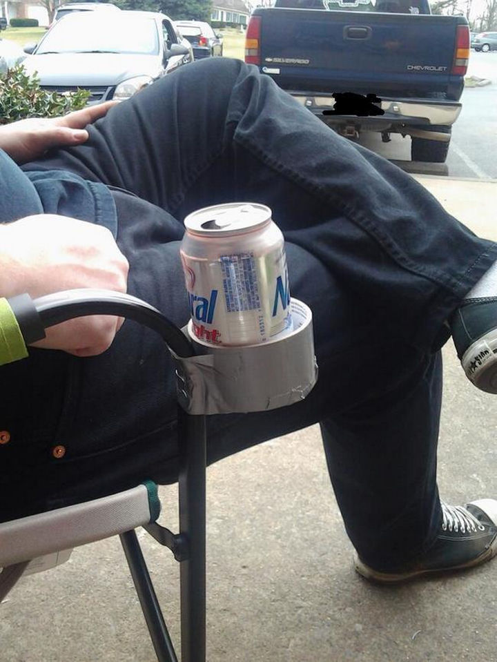 51 Crazy Life Hacks - If your lawn chair doesn