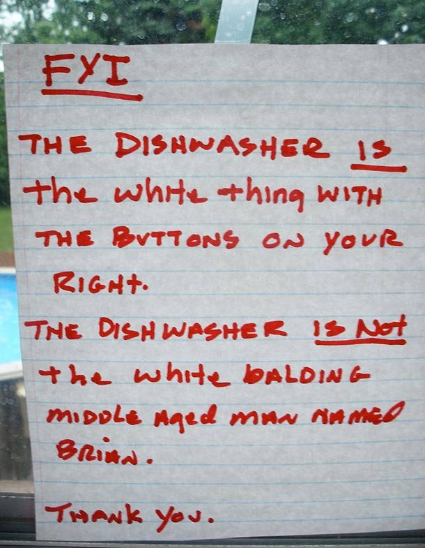 dishwasher