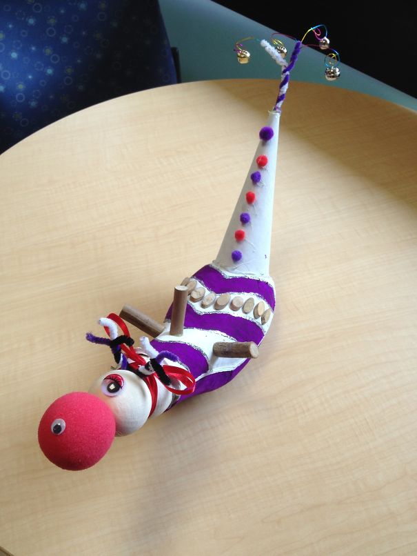 Urine Bottle Reindeer