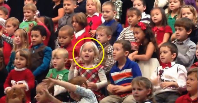 Little girl won so many hearts