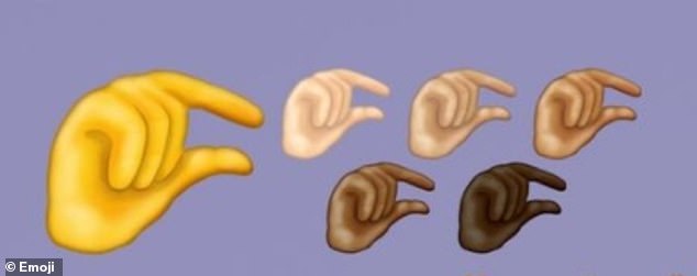 A new emoji being rolled out this year will depict a hand doing a pinching motion to depict a 