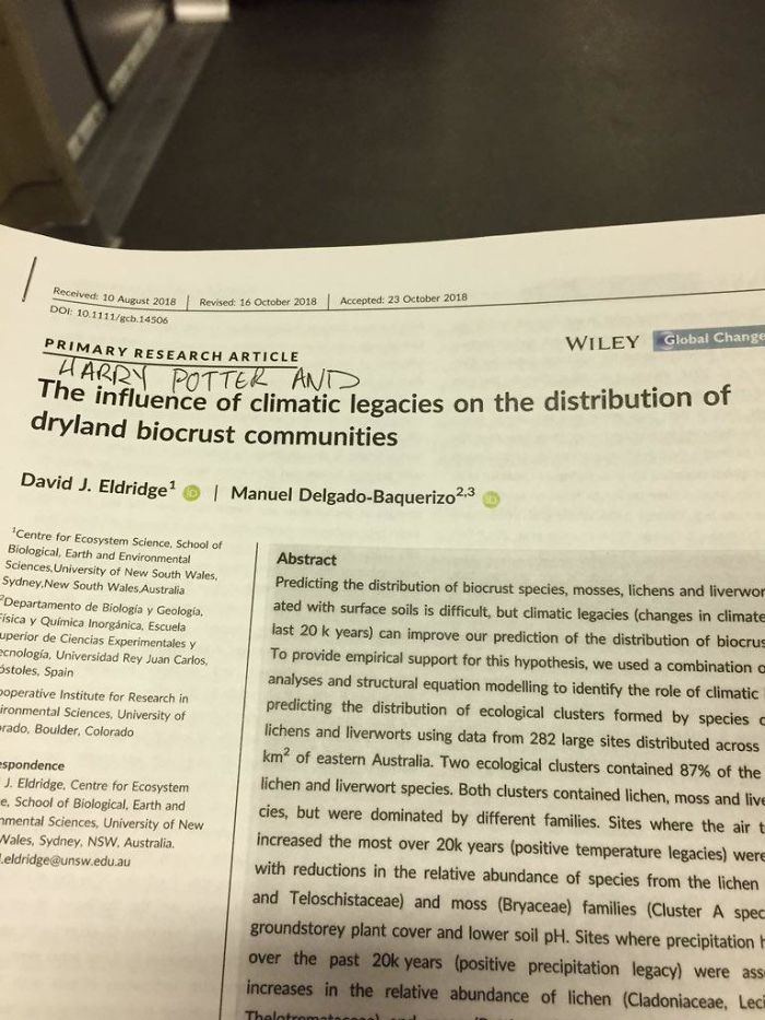 Trying To Be An Adult And Read A Scientific Paper And Your Wife Does This Trying To Be An Adult And Read A Scientific Paper And Your Wife Does This