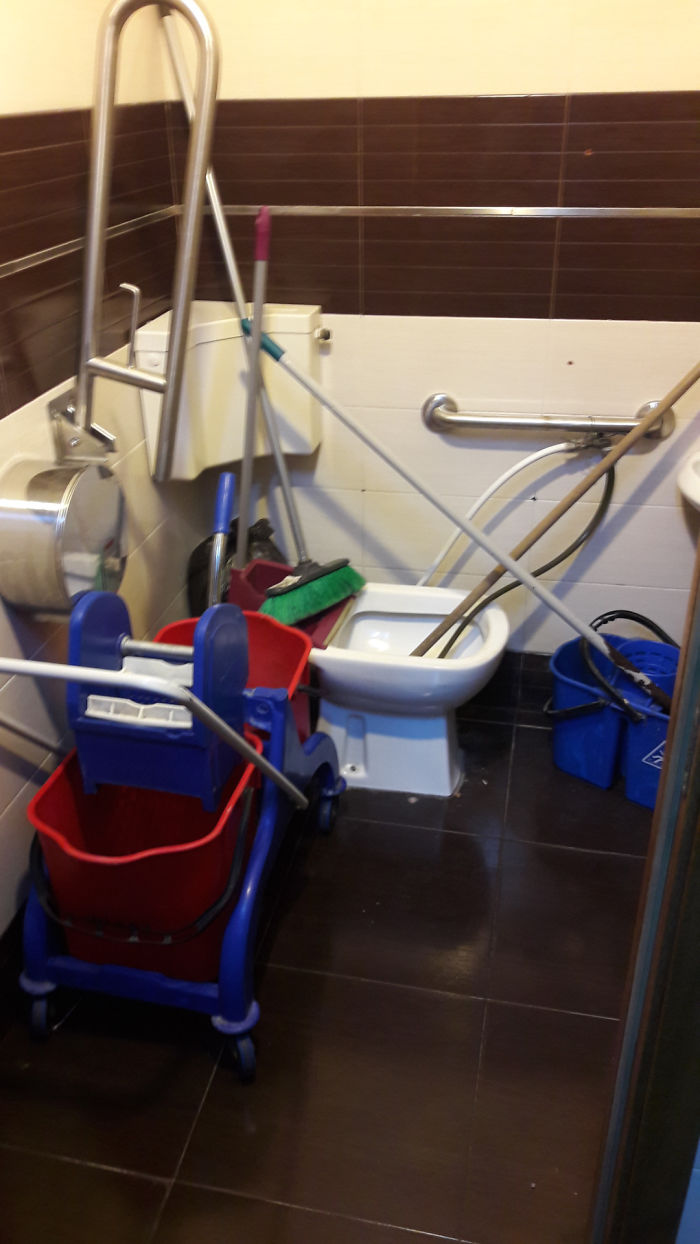 This Handicap Toilet In A 4 Star Hotel