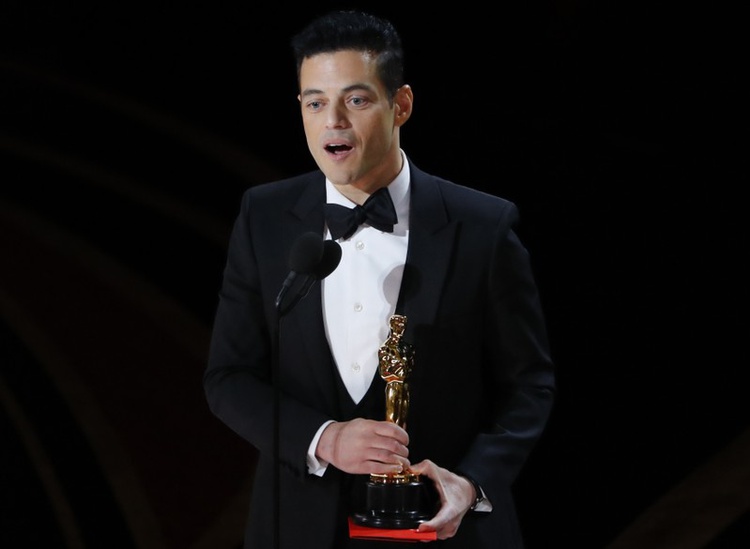 Image result for rami malek oscar 750