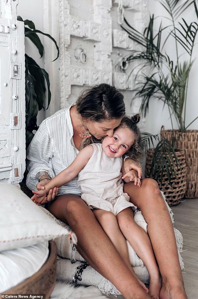 MsÂ Malvenan said she made the decision to keep her cancer diagnosis a secret from her daughter, as she felt it was better to protect her from the dark and sad realities of cancer