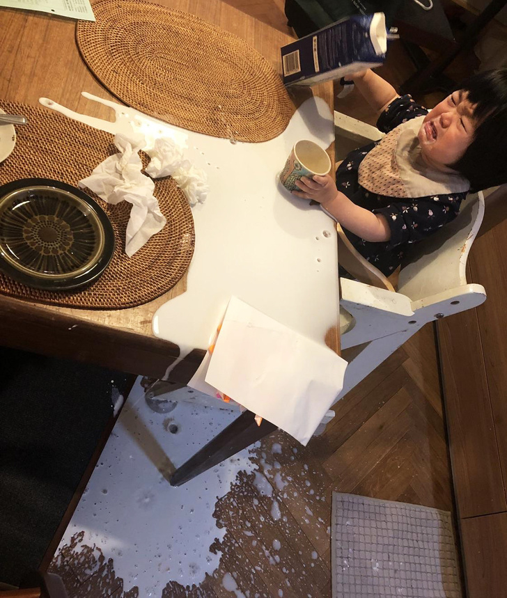 20 Evidências de que a vida com crianças é cheia de surpresas