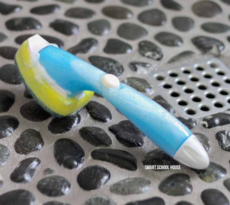 It's the perfect excuse to stay in the warm steam just a little big longer! Just don't forget to rinse well afterward. From Smart School House. Get a dishwand plus two sponge refills on Amazon for .99.