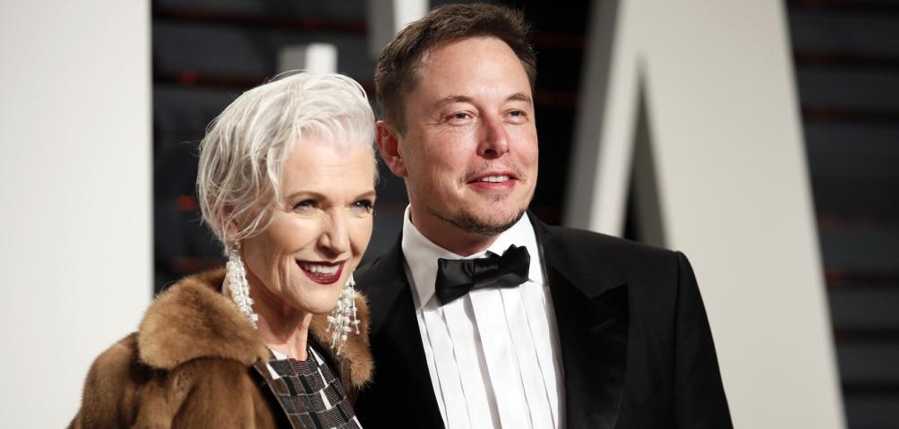 Resultado de imagen de Maye Musk y elon musk