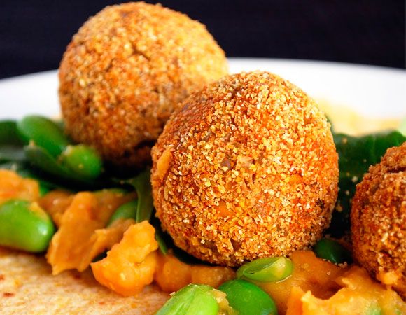 Recetas vegetales - albondigas