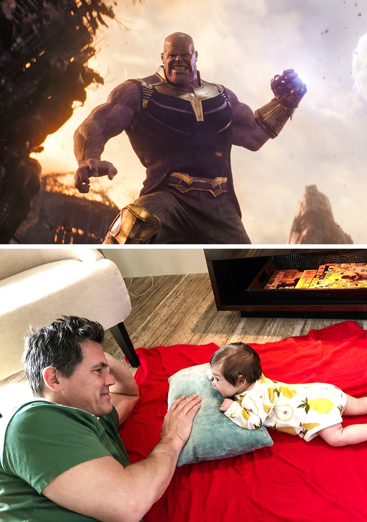 10 Actores rudos que en la vida real son una verdadera lindura