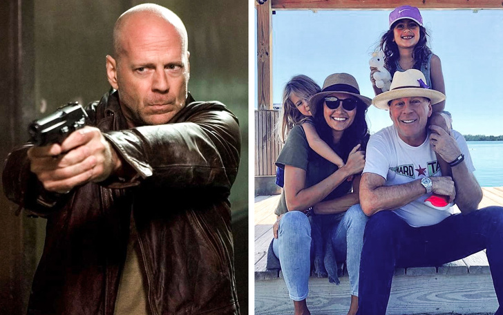 10 Actores rudos que en la vida real son una verdadera lindura