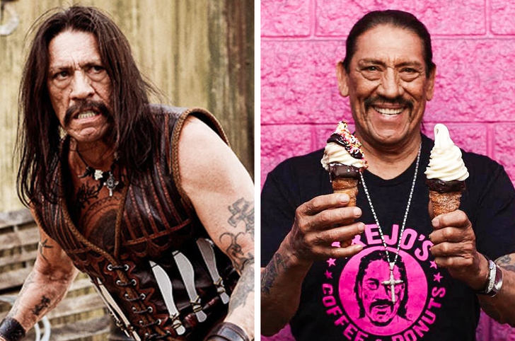 10 Actores rudos que en la vida real son una verdadera lindura