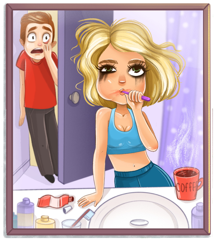 11 Cómics sobre lo que hace toda chica, aunque nunca lo admitan