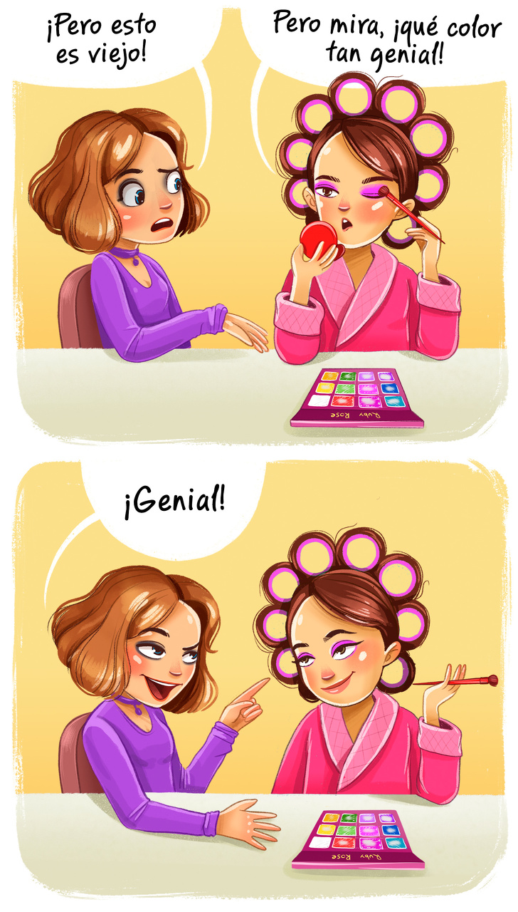 11 Cómics sobre lo que hace toda chica, aunque nunca lo admitan