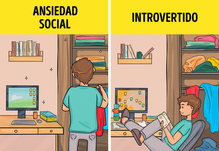8 Señales que reflejan que no eres una persona introvertida, pero sufres de ansiedad social