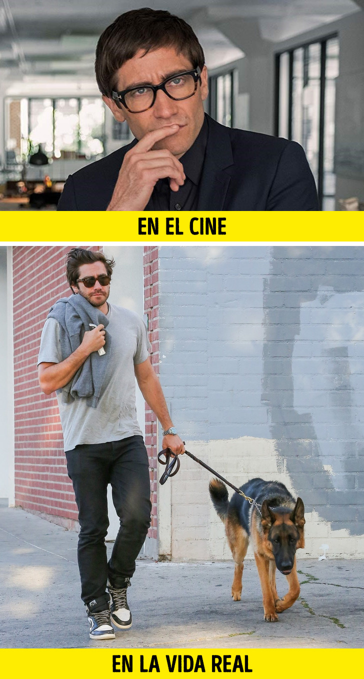 12 Actores que en la vida real, son distintos a lo que muestran en pantalla