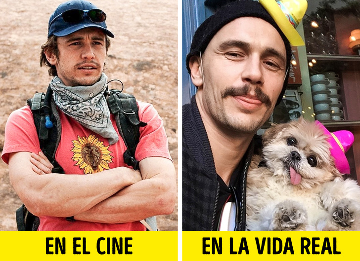 12 Actores que en la vida real, son distintos a lo que muestran en pantalla