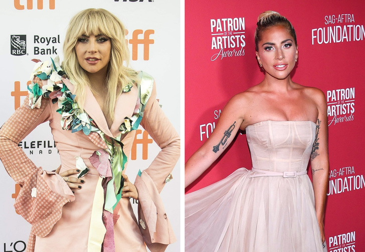 12 Famosos que se cansaron de su imagen habitual y decidieron cambiarla (Lady Gaga sorprendió más que nunca)
