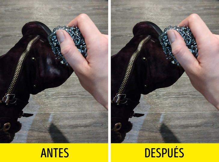 13 Maneras económicas para conseguir que prendas y zapatos estropeados luzcan como nuevos