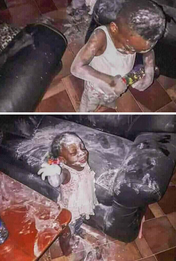 15 Imágenes que prueban que la vida con niños no es para los cobardes